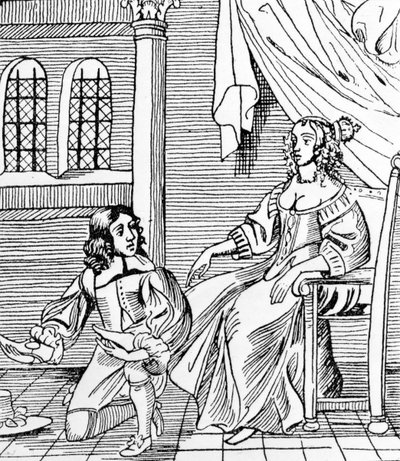 A Seventeenth-Century Shoemaker Fitting a Distinguished Customer, illustration from 